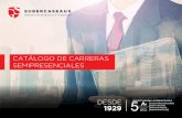 CATÁLOGO DE CARRERAS SEMIPRESENCIALESsedevirtual.ieb.cl/descargas/catalogo.pdf · PROGRAMA DE CERTIFICACIÓN GRADUAL ... desempeñarse en la gestión operativa de cualquiera ...