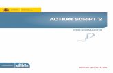 ActionScript 2 - educaLABdescargas.pntic.mec.es/mentor/visitas/actionscript2_manual.pdf · lenguaje de script propio que incorpora esta herramienta. Se llama ActionScript. Se pueden