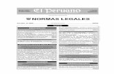 Cuadernillo de Normas Legales - gacetajuridica.com.pe€¦ · IV-LE/DG-OEPE-RRHH-OAJ, del 31 de diciembre del 2008, se aprueba el Presupuesto Analítico de Personal del 2009 de la