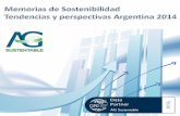 Memorias de Sostenibilidad Argentina 2014 - AG … · Memorias de Sostenibilidad –Argentina 2014 ... Reporte –61% Informe –23% Balance –10% Memoria –2% Otros –3% ... Holcim