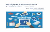 Manual de Facebook para principiantes P - …€¦ · 20152016 diseño ... Diez técnicas para hackear perfiles de Facebook ... actualmente configurada como conmemorativa y debes