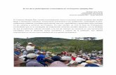 El rol de la participación comunitaria en el Proyecto ... · Huamachuco, Xauxa-Pachacamac y Aypate-Las Pircas, seleccionados para su declaratoria como Patrimonio Mundial de la Unesco.