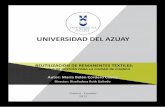 UNIVERSIDAD DEL AZUAYdspace.uazuay.edu.ec/bitstream/datos/2586/1/09774.pdf · Residuos que produce la industria textil ... , basado en el fin dela ... posicionándose como las industrias