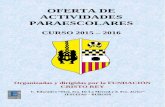 OFERTA DE ACTIVIDADES PARAESCOLARES - La Merced y …jesuitasburgos.com/paraescolares/assets/librillo_paraescolares_15... · programa durante todo el curso 2014-15. ... 1º y 2º
