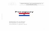 Informe Secretaría: Informe Económico y Comercial€¦ · 1 INFORME ECONÓMICO Y COMERCIAL Paraguay Elaborado por la Oficina Económica y Comercial de España en Asunción Actualizado