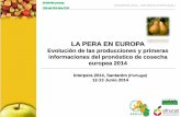 LA PERA EN EUROPA - interpera.weebly.cominterpera.weebly.com/uploads/1/7/0/4/17040934/prvisions_pera_2014... · Distribución % de la producción de peras (Fuente: Elaborado por Afrucat