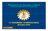 Ministerio de Energgyía y Minas - adinelsa.com.pe rural.pdf · A iniciativa de la Comisión de Energía del Congreso de la República, y con la colaboración del Ministerio de Energía