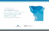 Cálculo y Análisis de la Huella Hídrica de la Provincia ... Huella Hidrica.pdf · 4 - Huella Hídrica - Estudio en San Luis con la generación y difusión de nuevos conocimientos