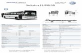 Camiones y Buses Volksbus 17.230 OD - Truck Noa · Aire, tambor en las ruedas delanteras y traseras, ABS + EBD S-came / circuito doble, independiente, depósito de aire, secador de