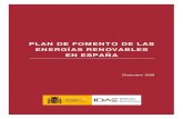 PLAN DE FOMENTO DE LAS ENERGÍAS RENOVABLES EN ESPAÑA … · PLAN DE FOMENTO DE LAS ENERGÍAS RENOVABLES EN ESPAÑA ... Fases del Programa de Apoyo Integral a la Exportación 255.