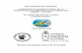 Montería (Colombia), Marzo 25-27 de 2015 - red-redial.net · en las Áreas Naturales Protegidas- ANP- del Caribe Continental Colombiano. ... Universidad del Atlántico Juan C. Trujillo: