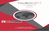 Boletín Informativo Agosto - Ministerio de Relaciones ... · Cancillería 2017 Boletín Informativo Agosto Año 2, Nº 12 Actividades destacadas de la Política Exterior Peruana