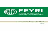 Manual de Posgrado FEyRI - Doctorado en Ciencias …€¦ · Manual de Posgrado FEyRI ... disposiciones del ISSSTE. III. La vigencia de las becas ... permitirá avanzar en el fortalecimiento
