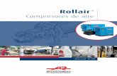 Worthington Rollair 15-30E leaflet Spanish 20160219 · Nuestro objetivo es ofrecer soluciones de aire comprimido ... • Ahorro de energía con el control del ciclo de carga/descarga