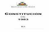 CONSTITUCIÓN - bonoc.files.wordpress.com · democracia social, por sus costumbres y tradiciones. TÍTULO I EL TERRITORIO DE LA REPÚBLICA Artículo 1. Haití es una República indivisible,