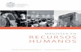 MAGÍSTER EN RECURSOS HUMANOS - …ftpmbauc.integralit.cl/files/magisterUC/MRH/MRHBrochure.pdf · El Magíster en Dirección Estratégica de Recursos Humanos y Comportamiento Organizacional