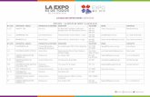 LISTADO DE EXPOSITORES EXPO’2018expo.org.py/wp-content/uploads/2018/07/lista-de-expositores-11-07... · Comidas típicas Gines 1013 c/ Perú 222-899 208-467 andresbritez@felicianadefarina.