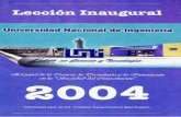 Libro - Lección inaugural UNI 2004 - El papel de la ...sajurin.enriquebolanos.org/vega/docs/3138.pdf · de enseñanza-aprendizaje 23 5. ... La mayor complejidad en la estructura