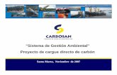 “Sistema de Gestión Ambiental” Proyecto de cargue ...aapa.files.cms-plus.com/SeminarPresentations/07_FACENG_Gallo... · – 2 Patios, 3 Ha , Capacidad max ... 233,000 ton –
