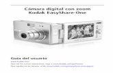 Cámara digital con zoom Kodak EasyShare-Oneresources.kodak.com/support/pdf/es/manuals/urg00336/EasyShare-On… · Para ver los cursos interactivos, ... 101 Duración de la pila ...