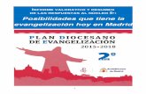 Posibilidades que tiene la evangelización hoy en Madridvevangelizacionmadrid.com/images/Documentos/PDE/... · DE LAS RESPUESTAS AL NÚCLEO 5 ... (11,05% del total de los grupos que