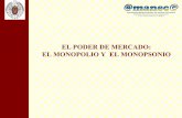 EL PODER DE MERCADO: EL MONOPOLIO Y EL MONOPSONIOwebs.ucm.es/info/amanece/mercdoc/Monoteoria.pdf · El monopolio de demanda: el monopsonio . 1. Introducción ... Ejemplos: Tarifas