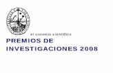 el consejo científico PREMIOS DE INVESTIGACIONES …karin.fq.uh.cu/premios_CCUH/presentacion_premios-2008.pdf · síntesis combinatoria de macrociclos con aplicaciones en química
