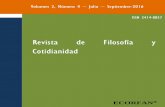 Revista de Filosofía y Cotidianidad - ecorfan.orgecorfan.org/bolivia/researchjournals/Filosofia_y_Cotidianidad/vol2... · Volumen 2, Número 4 – Julio – Septiembre-2016 ... actualización