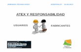 ATEX Y RESPONSABILIDAD - Salón de la Tecnología para …polusolidos.com/ponencias2017/ALEJANDRO-COTO... · Reparación, revisión y reconstrucción del material. ... Equipos: las