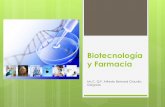 Biotecnología y Farmaciasabe618093a56776c.jimcontent.com/download/version/1416357195/... · Utilización industrial de seres vivos (enzimas) ... orgánicas producidos por la acción