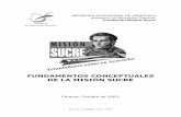 Libro Fundamentos Misión Sucre - …cienciaconciencia.org.ve/wp-content/uploads/2010/11/pdf27-05-2010... · de los fines esenciales de la defensa y el desarr ollo de la persona y