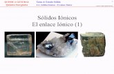 Sólidos Iónicos El enlace Iónico (1) - riubu.ubu.esriubu.ubu.es/bitstream/10259.3/79/8/4.4.4 (1) - Sólidos Iónicos... · Ed., Harper Collins, 1993. Capítulo 4. ... Traducción