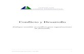 Conflcito y Desarrollo - …cambiodemocratico.com.elserver.com/publicaciones/conflicto... · Reglas del proceso 3. Presentación de reglas de los procesos colaborativos 4. Tipos de