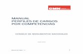 MANUAL PERFILES DE CARGOS POR COMPETENCIAS · Secretaria de Área ... de competencias específicas por familia de cargos y ... las definiciones para cada una de las competencias solicitadas