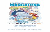 I FESTIVAL MANGATUNA DE L’AMETLLA DE MAR - … · Ciclo de películas de anime, con la proyección de largometrajes y episodios de series de dibujos animados japoneses. ... Mazinger