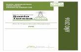 O 201 - CNEE | Comisión Nacional de Energía Eléctrica ... Santa Teresa.pdf · 6.1 Ubicación de componentes de Santa Teresa y vías de acceso ... 6.2 Lista de chequeo de evacuación