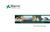 Diapositiva 1 - kapsis.com.mxkapsis.com.mx/Documentos/Kapsis_presentacion.pdf · Empresa mexicana de consultoría de puertos y costas, ... Paseos marítimos y bordes litorales Investigación