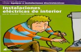 bibliotecaduitama.files.wordpress.com · Electricidad Electrónica CFGM Equipos e Instalaciones Electrotécnicas Instalaciones eléctricas de interior José M. Sebastián Pedro González