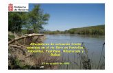 Alternativas de actuación frente avenidas en el r ío Ebro ... · • Históricamente en el tramo medio del río Ebro se han producido crecidas ... realiza la mayor acción modeladora