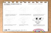 CÓMO DIBUJAR A - …imaginationstudios.cartoonnetwork.es/.../10/...0-01-01_gumball_es.pdf · CÓMO DIBUJAR A GUMBALL DIFICULTAD: MEDIA 1. Dibuja un círculo y un óvalo para formar