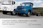 Camiones medios, semipesados y pesados - Automóviles · Congratulaciones por elegir un producto Mercedes-Benz Por favor, trate de familiarizarse con su vehículo, su operación y
