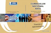 CURRICULUM Finanzas y Administración NACIONAL · Subdirectora de Diseño y Desarrollo Curricular ... Finalmente ratiﬁ camos nuestro compromiso con la juventud de Guatemala y con