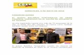MIÉRCOLES, 9 DE MAYO DE 2018 CANARIAS …coagcanarias.com/wp-content/uploads/2018/05/Noticias-09-05-18.pdf · obtenido la Medalla de Plata en el noveno Campeonato . Las Palmas de