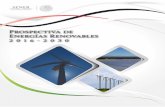 Prospectiva de Energías Renovables 2016-2030 · PDF file2.1. Contexto Internacional de las Energías Renovables ... Cuadro 2. 1. Principales Variables Macroeconómicas de México,