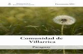 CDAD VILLARRICA-PARAGUAY 00 · Comunidad de Villarrica Paraguay IDENTIDAD Y MISIÓN DE NUESTRA COMUNIDAD La Comunidad MIC de Villarrica participa en numerosos proyectos: a) En la
