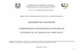 INGENIERÍA EN AGRONOMÍA COMPETENCIAS …biblioteca.unach.mx/images/2011/plan_de_estudios/contenidos unidad... · Los criterios de valoración se expresarán en la rúbrica de evaluación