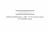 Ministerio de Finanzas Públicas · 0007-1 Ministerio de Finanzas Públicas Presupuesto General de Ingresos y Egresos del Estado Ejercicio Fiscal 2008 MINISTERIO DE FINANZAS PUBLICAS