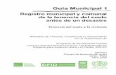 Guía Municipal 1 - Recursos de Desarrollo Humano … · de calidad de las autoridades y funcionarios de las municipalidades provinciales de Chincha, Ica y Pisco, de los municipios