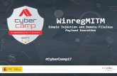 #CyberCamp17 · [in] PRRP_UNICODE_STRING lpClass, ... • Para hacer llamadas RPC seguras, se debe construir un contexto de seguridad • El alcance es la conexión • Intercambio