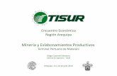 Encuentro Económico Región Arequipa - bcrp.gob.pe · • En los primeros años de la concesión se atendía a Tintaya • En el año 2007 se implementa el proyecto minerales por
